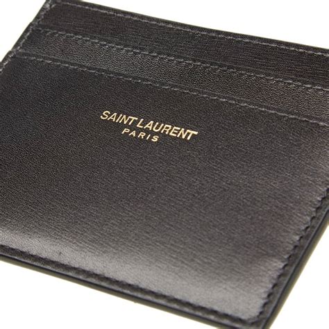 yves saint laurent card holder men's|saint laurent card holder sale.